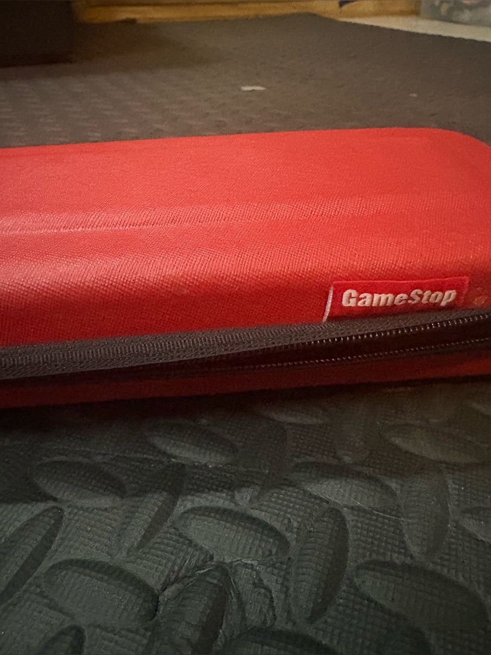 GameStop Red Zippered Console/Accessory Case Nintendo Switch